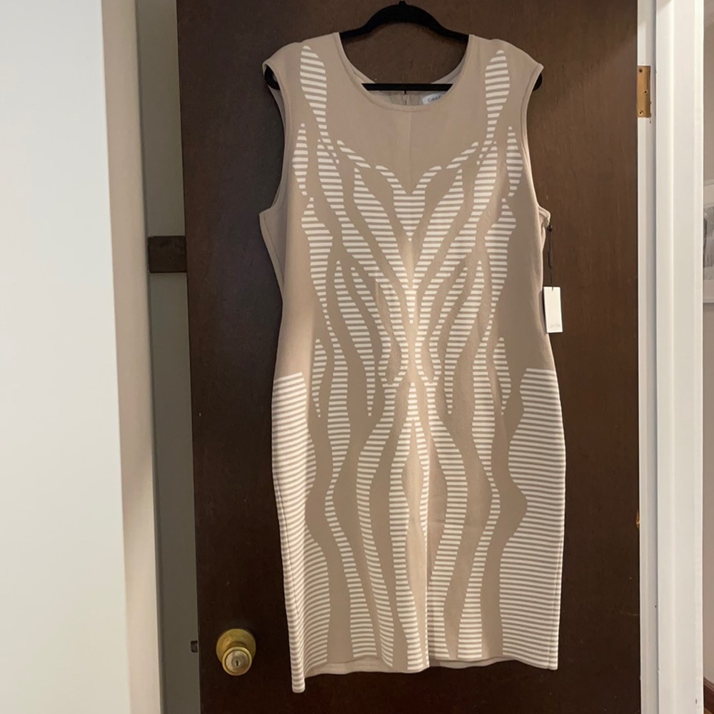 NWT Calvin Klein bodycon dress